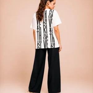 Its.That. Thrive Word-Art Tee, back view, Its.That.