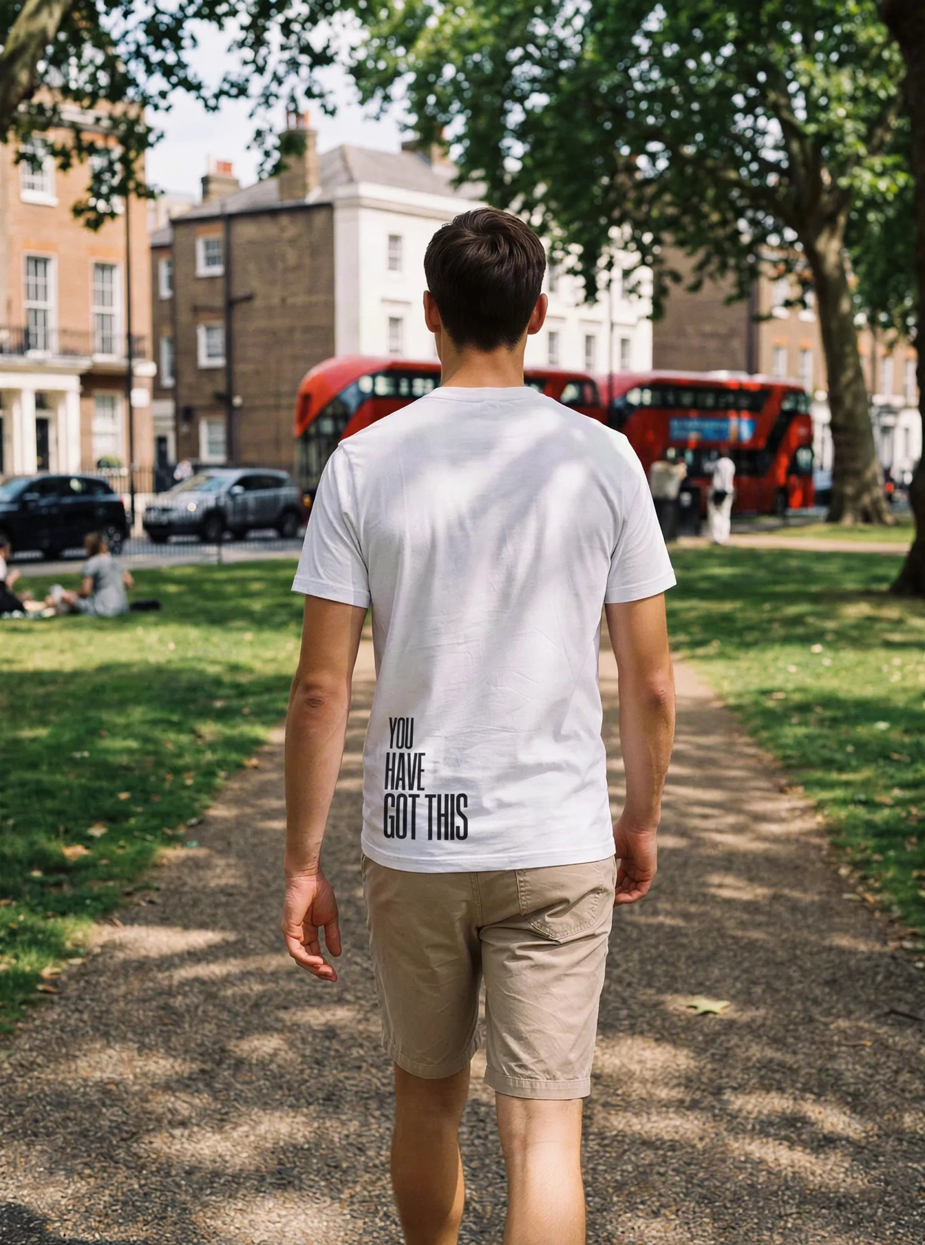 "YOU HAVE GOT THIS" Backprint Tee, on model