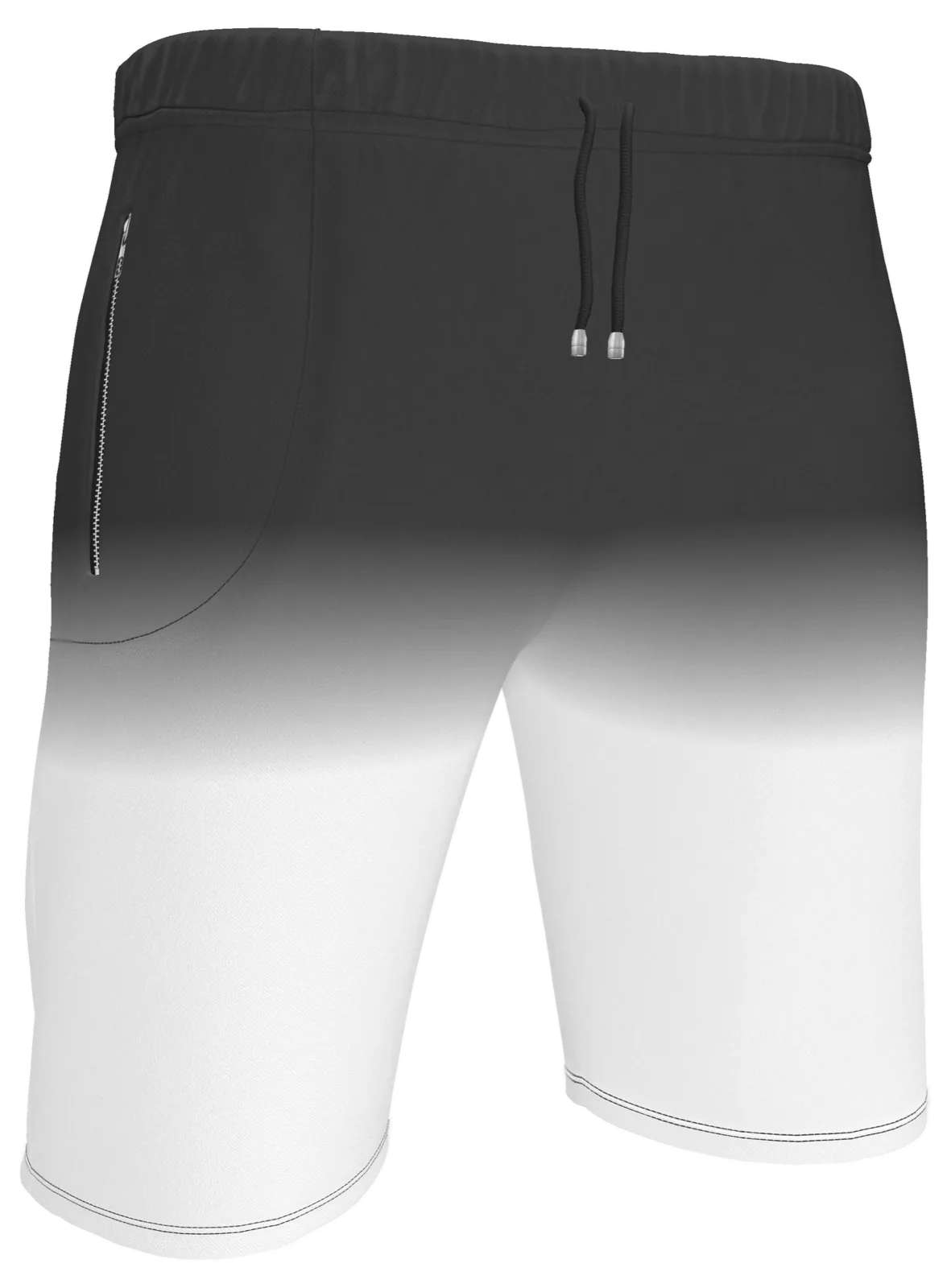 Charcoal Dip Sweat Shorts, mockup