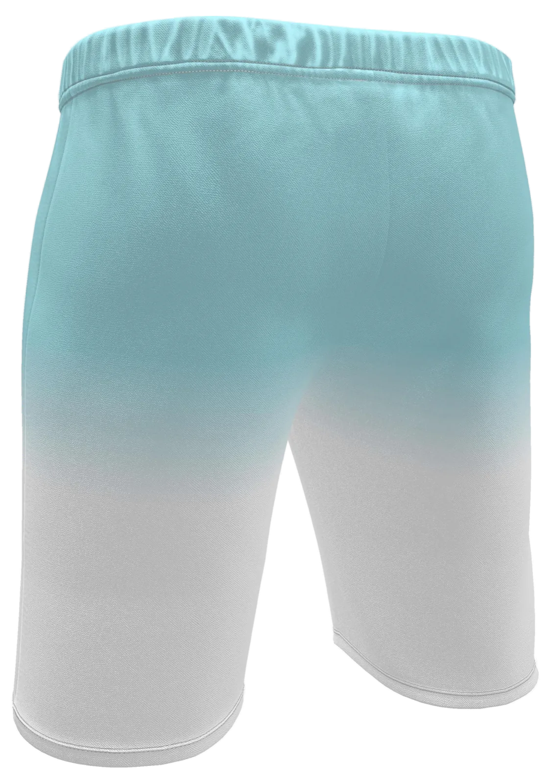 Cyan Dip Sweat Shorts, mockup