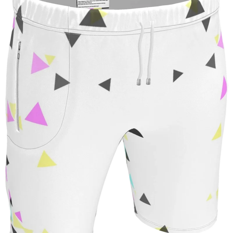 Scatter Print Sweat Shorts, mockup