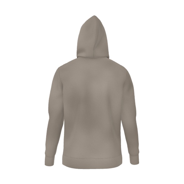Taupe Cloudfade Hoodie, back view