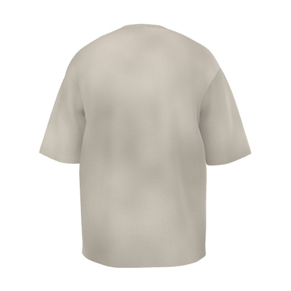 Stone Oversized T-Shirt, back view