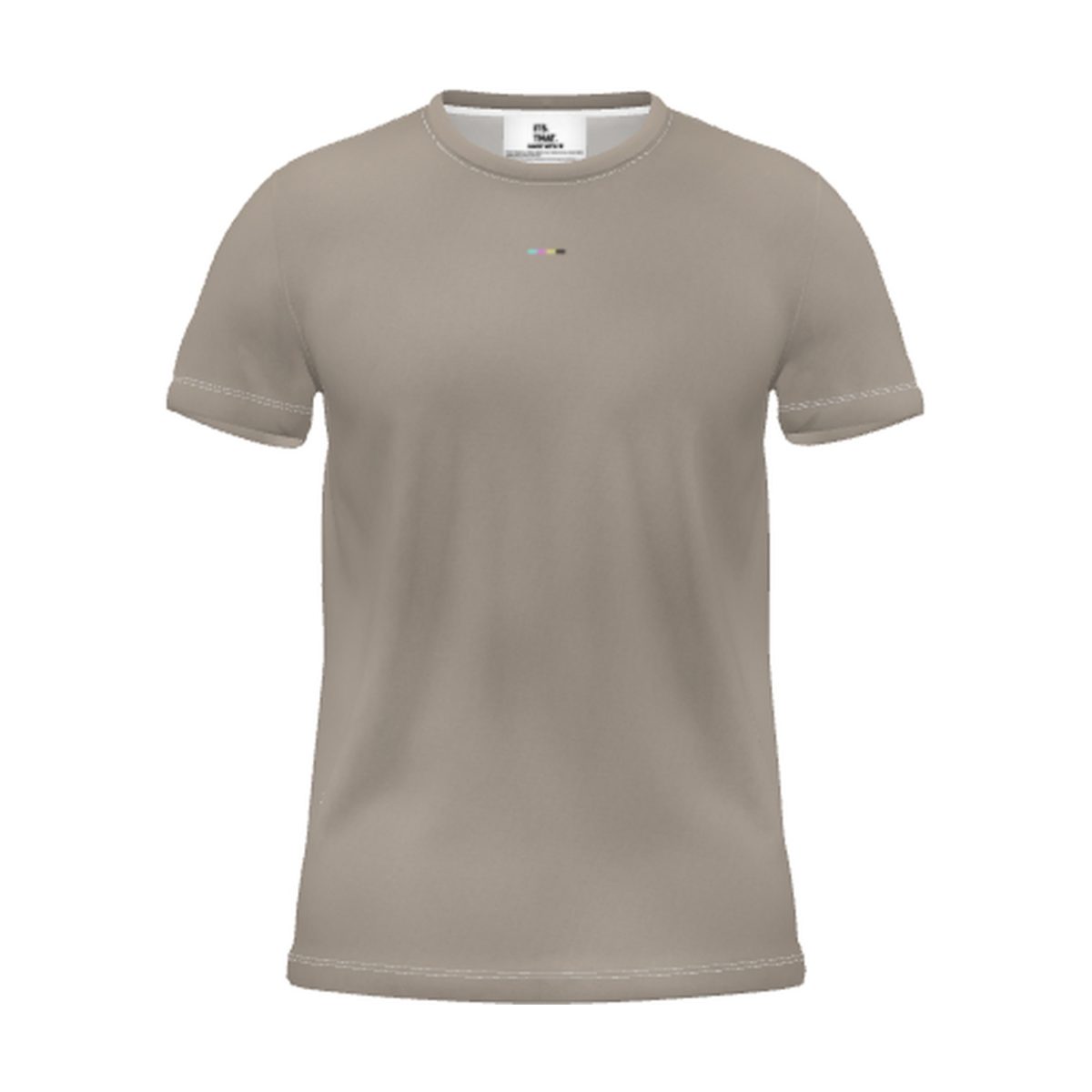 Taupe Cloudfade T-Shirt, front view