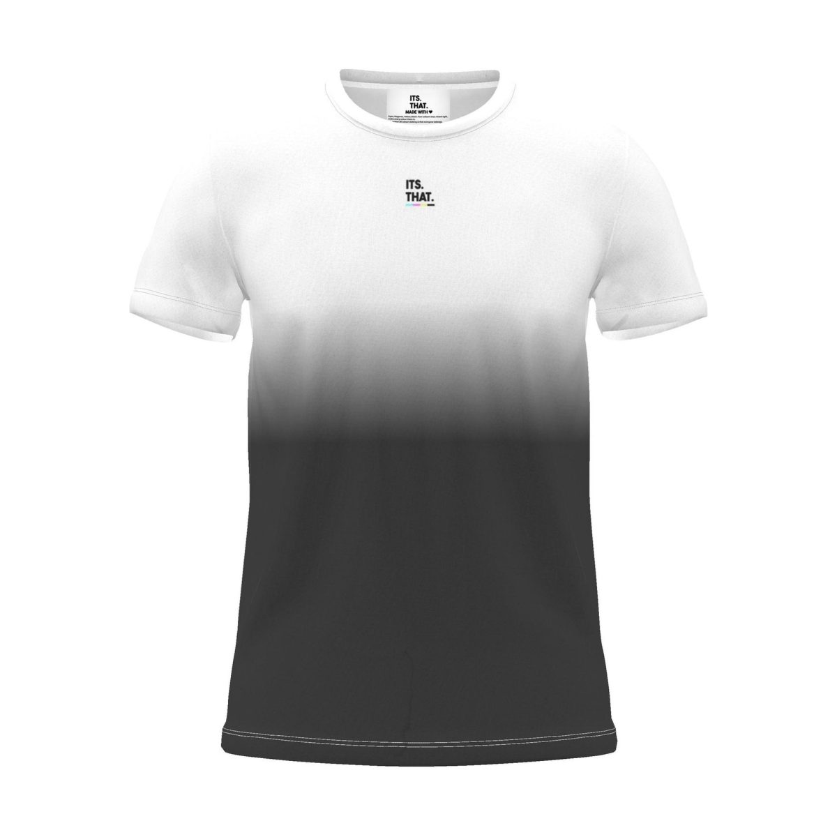 Charcoal dip Its.That. T-shirt, front view