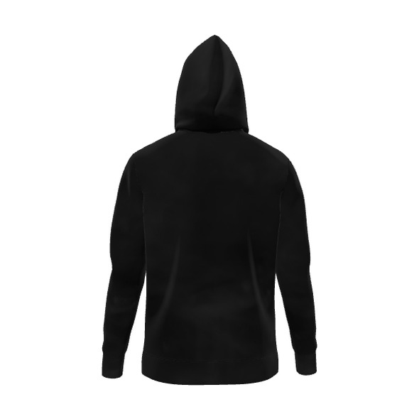 Black Hoodie, back view