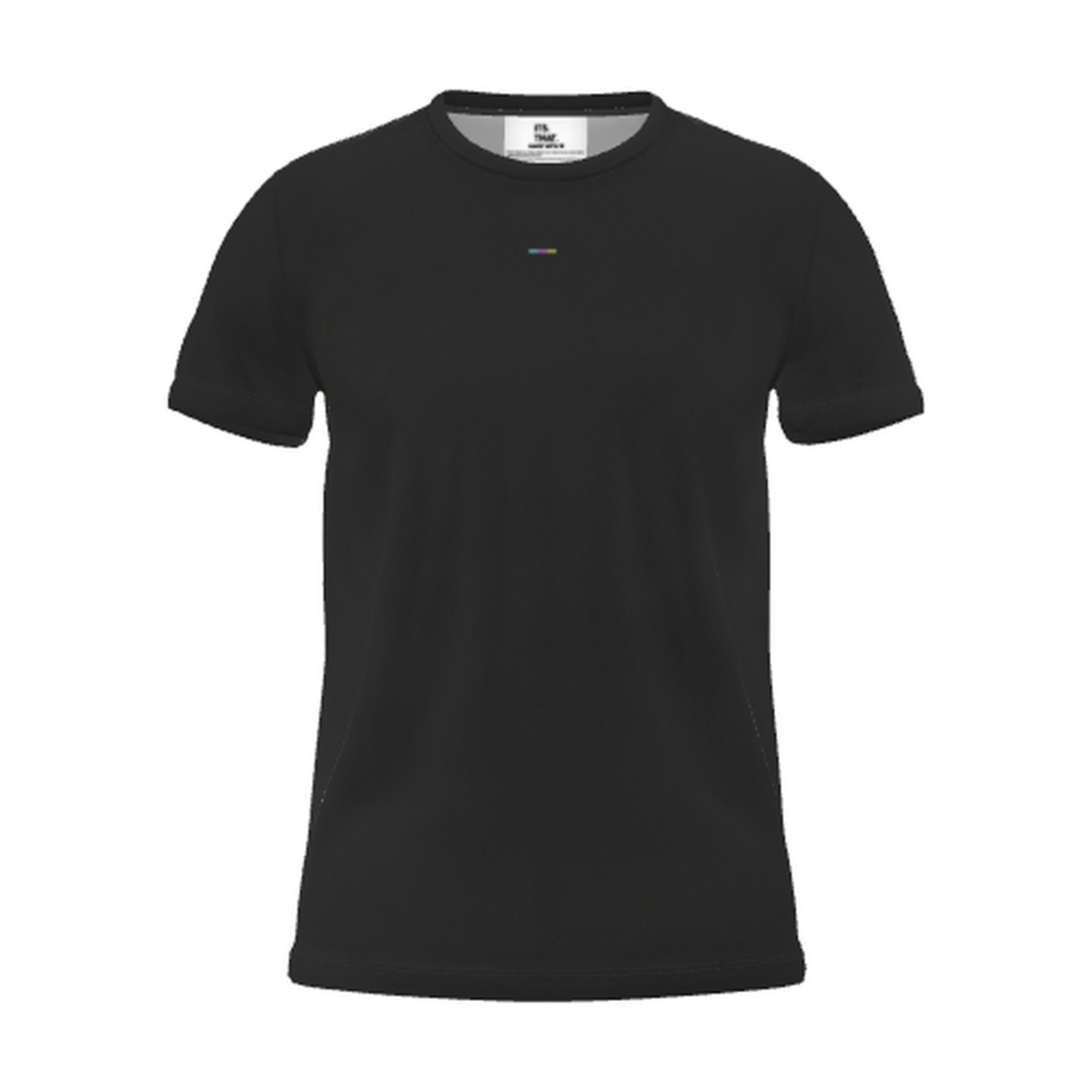 Black T-Shirt, front view