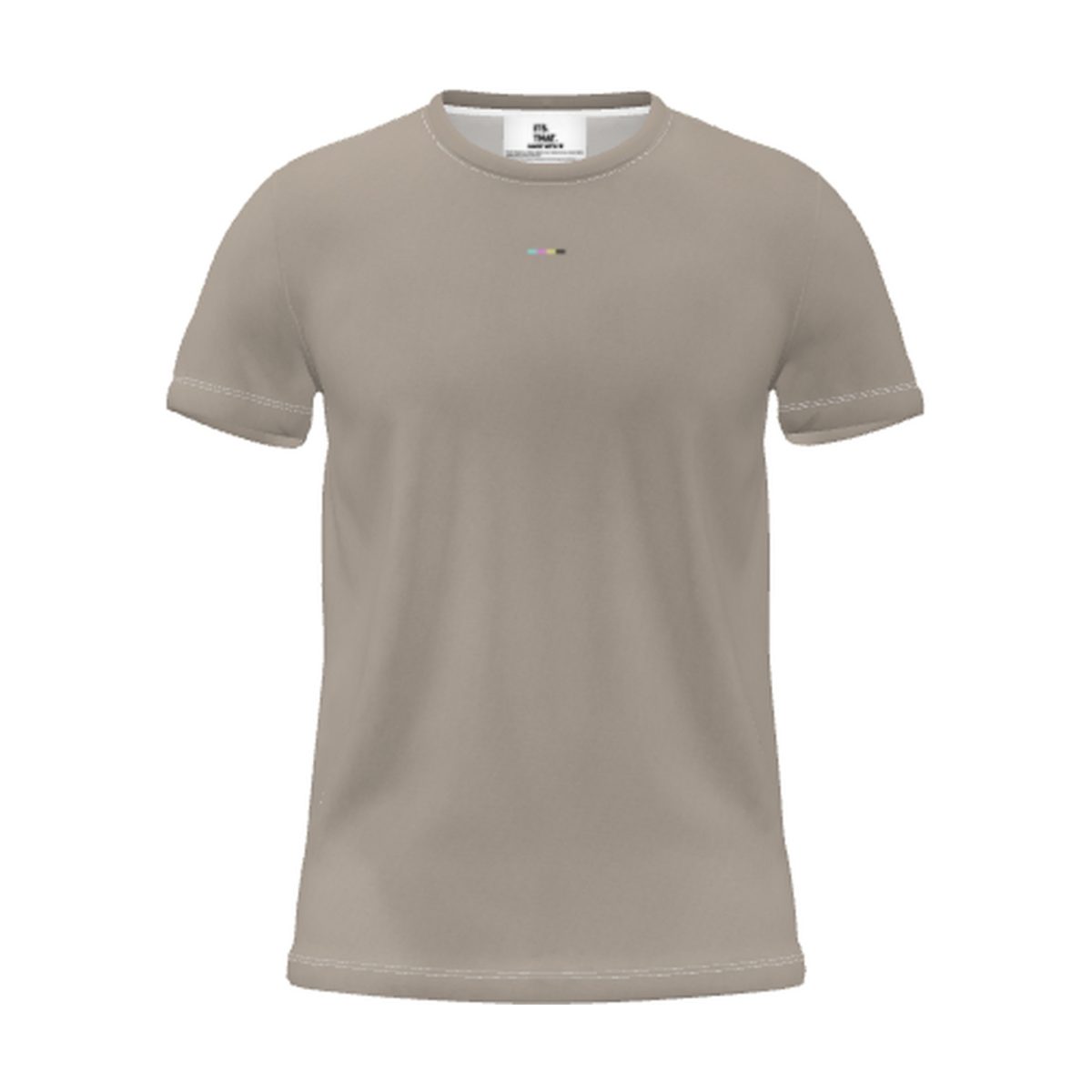 Taupe T-Shirt, front view
