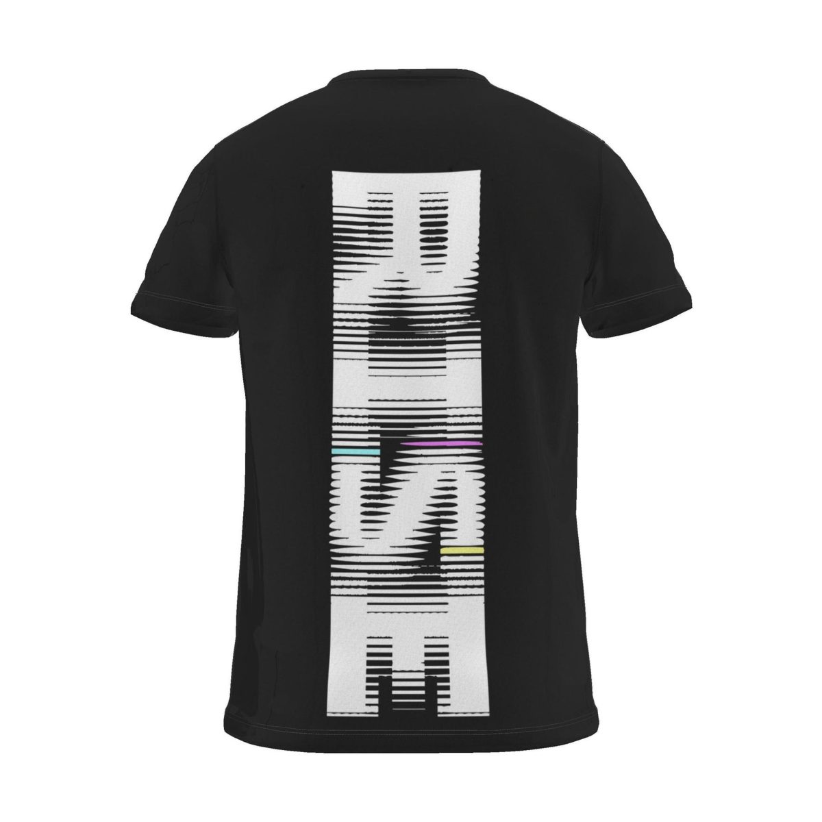 Its.That. Rise Word-Art Tee (CMYK), black, back view
