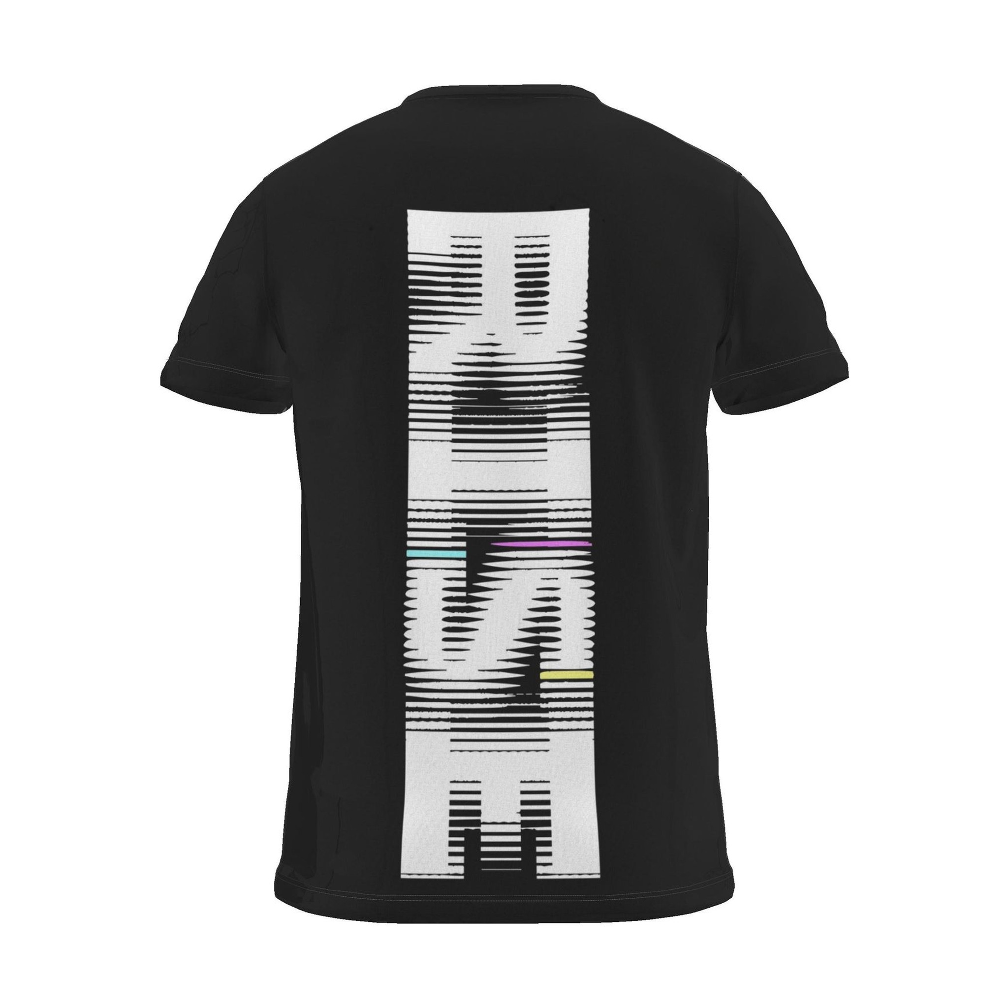 Its.That. Rise Word-Art Tee (CMYK), black, back view