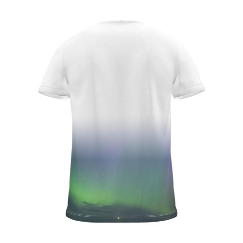 Its.That. Aurora Sky (All-Over Tee), back view