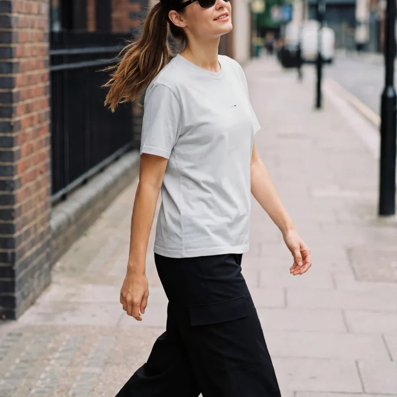 Mist T-Shirt, front view, on model