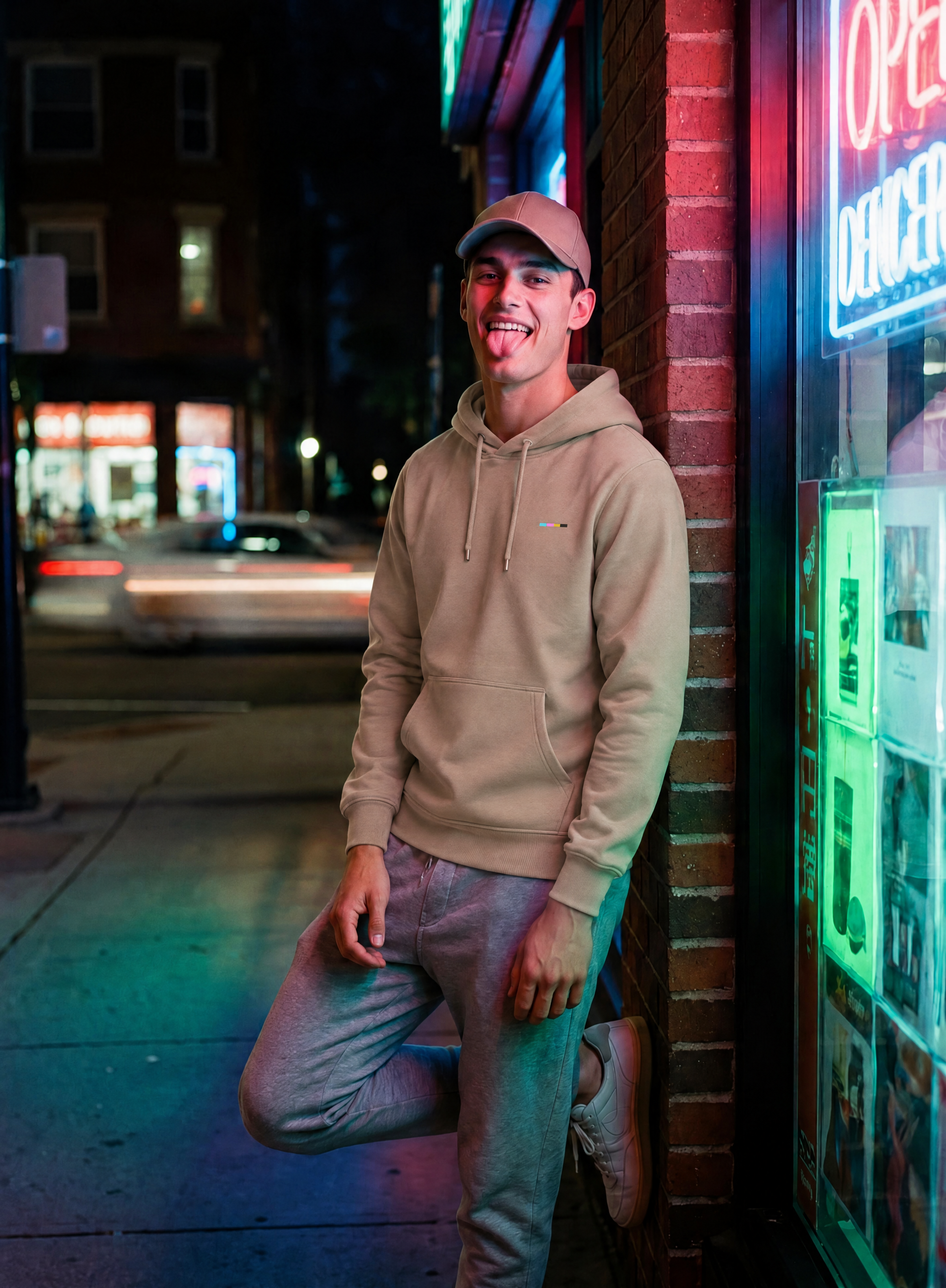 Oat Hoodie, front view