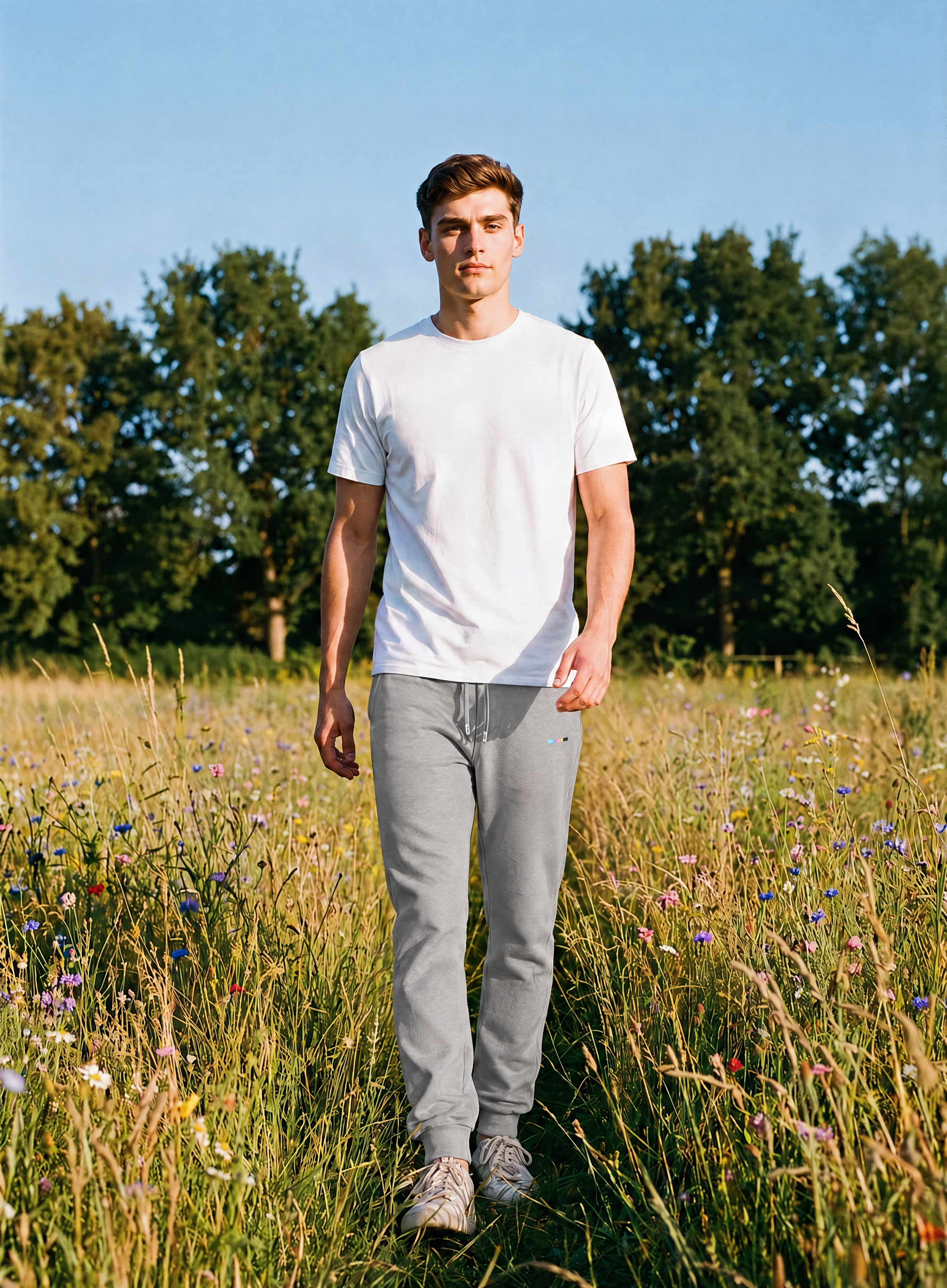 Ash Joggers, front view