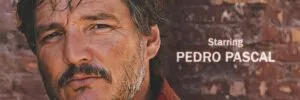 Starring Pedro Pascal T-shirt Banner