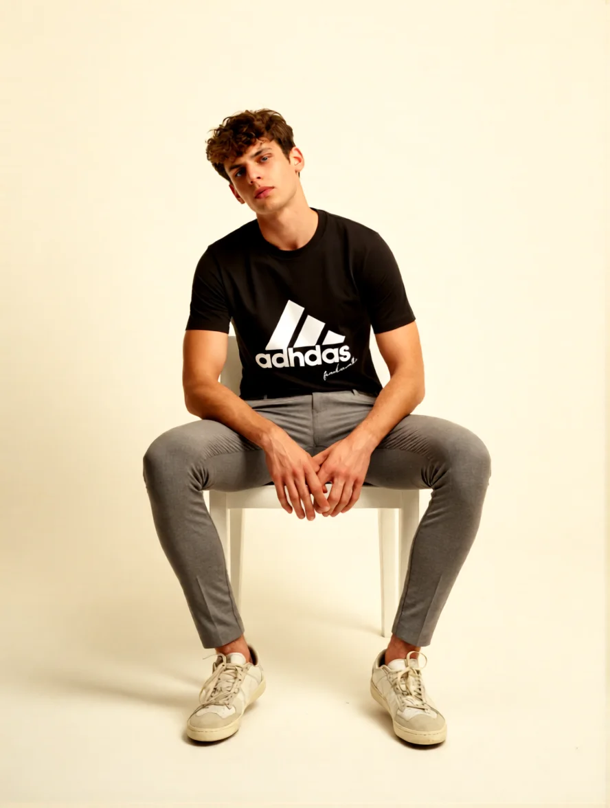 Adhdas fuck mate | Adidas Bootleg T-shirt