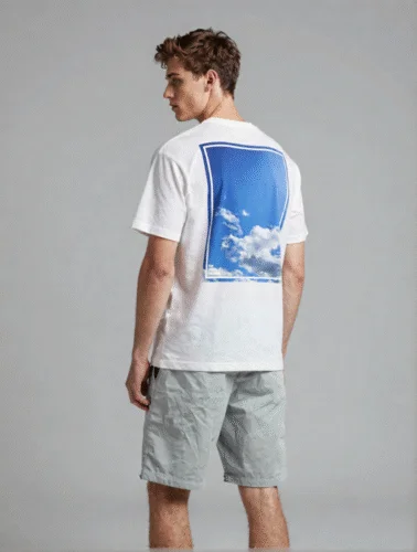 Sky Nature T-shirt Photoshoot