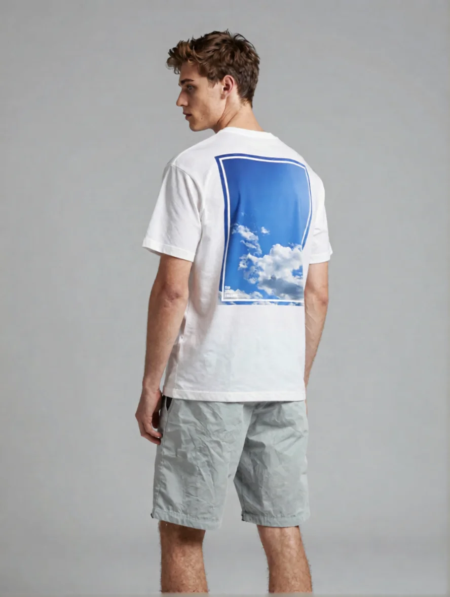 Sky Nature T-shirt Photoshoot