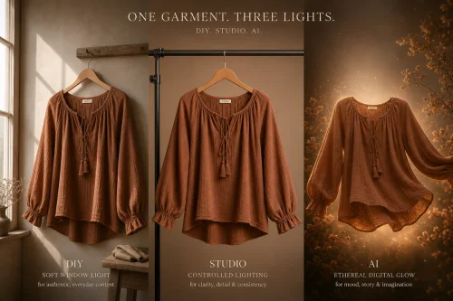 Clothing Photography Cost: DIY vs Studio vs AI, Snappyit