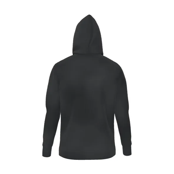 Charcoal Cloudfade Hoodie, back view