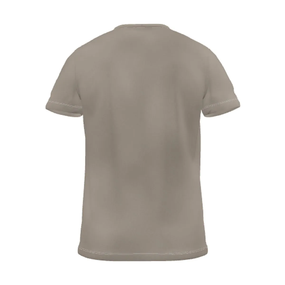 Taupe Cloudfade T-Shirt, back view