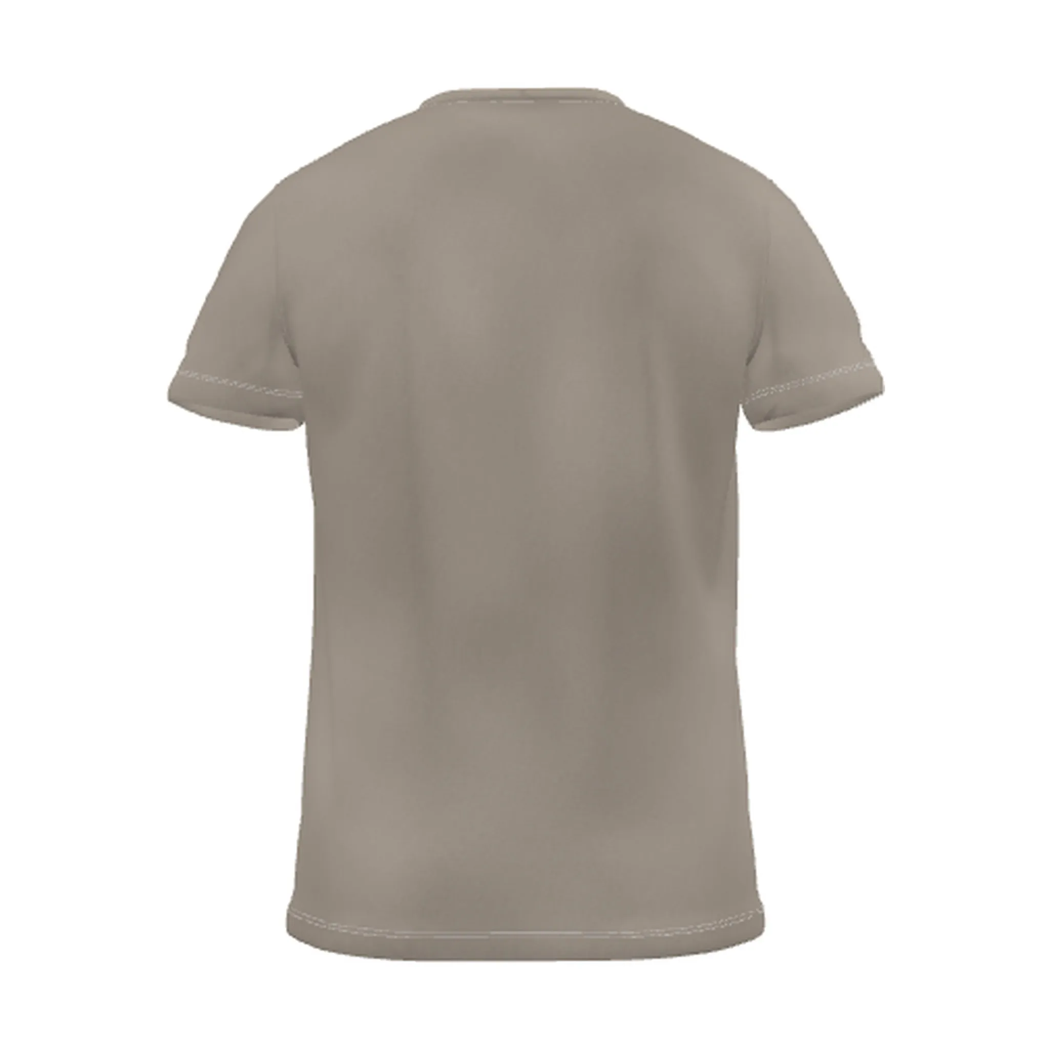 Taupe Cloudfade T-Shirt, back view