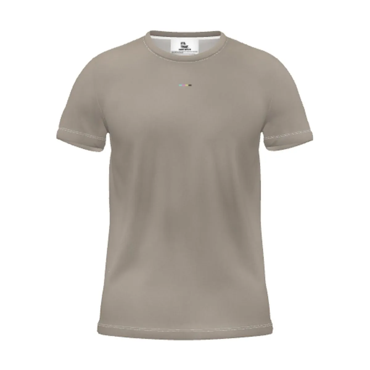 Taupe Cloudfade T-Shirt, front view
