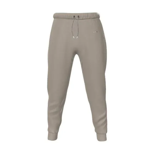 Taupe Joggers, front view