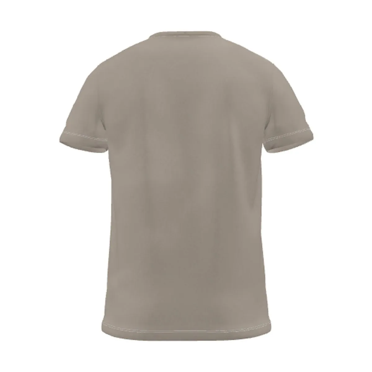 Taupe T-Shirt, back view