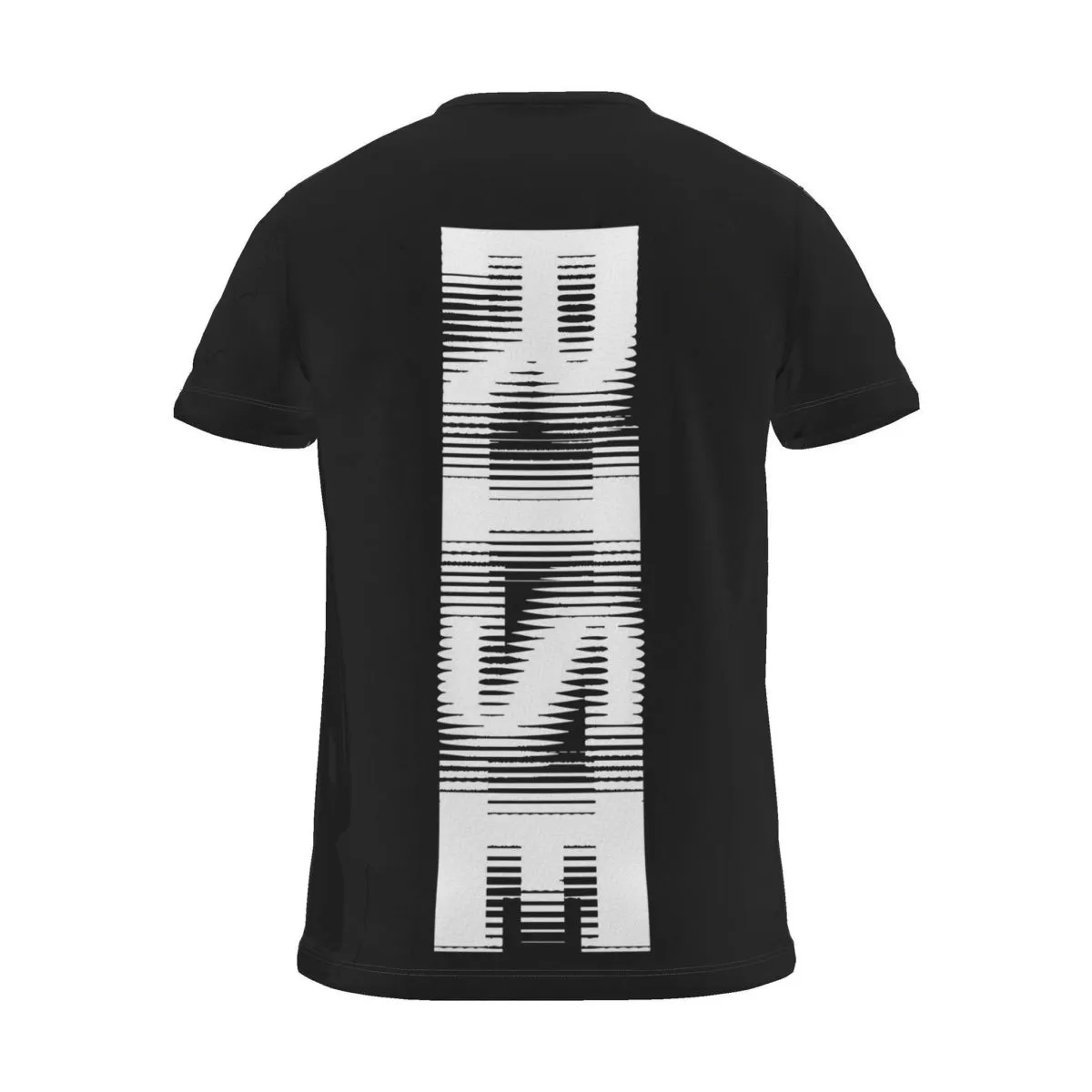 Its.That. Rise Word-Art Tee, black, back view