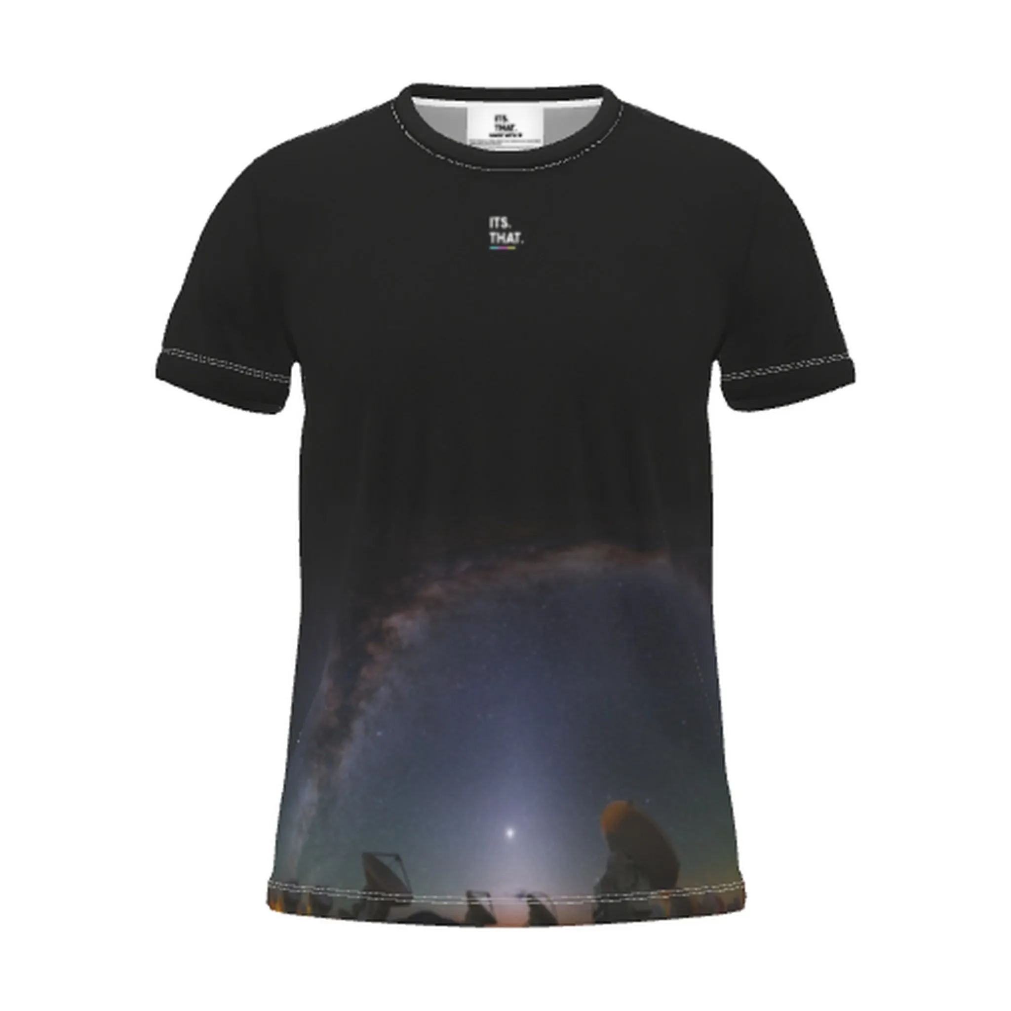 Its.That. Chajnantor Milky Way 360 Wrap Tee, front view