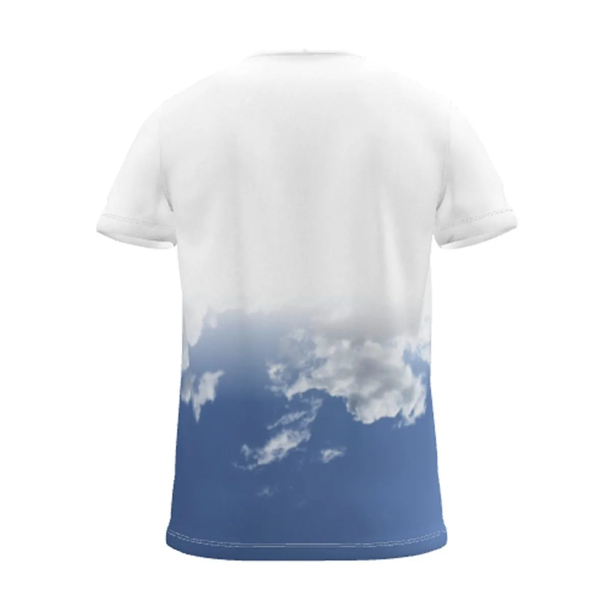 Its.That. Cloud Sky (All-Over Tee), back view