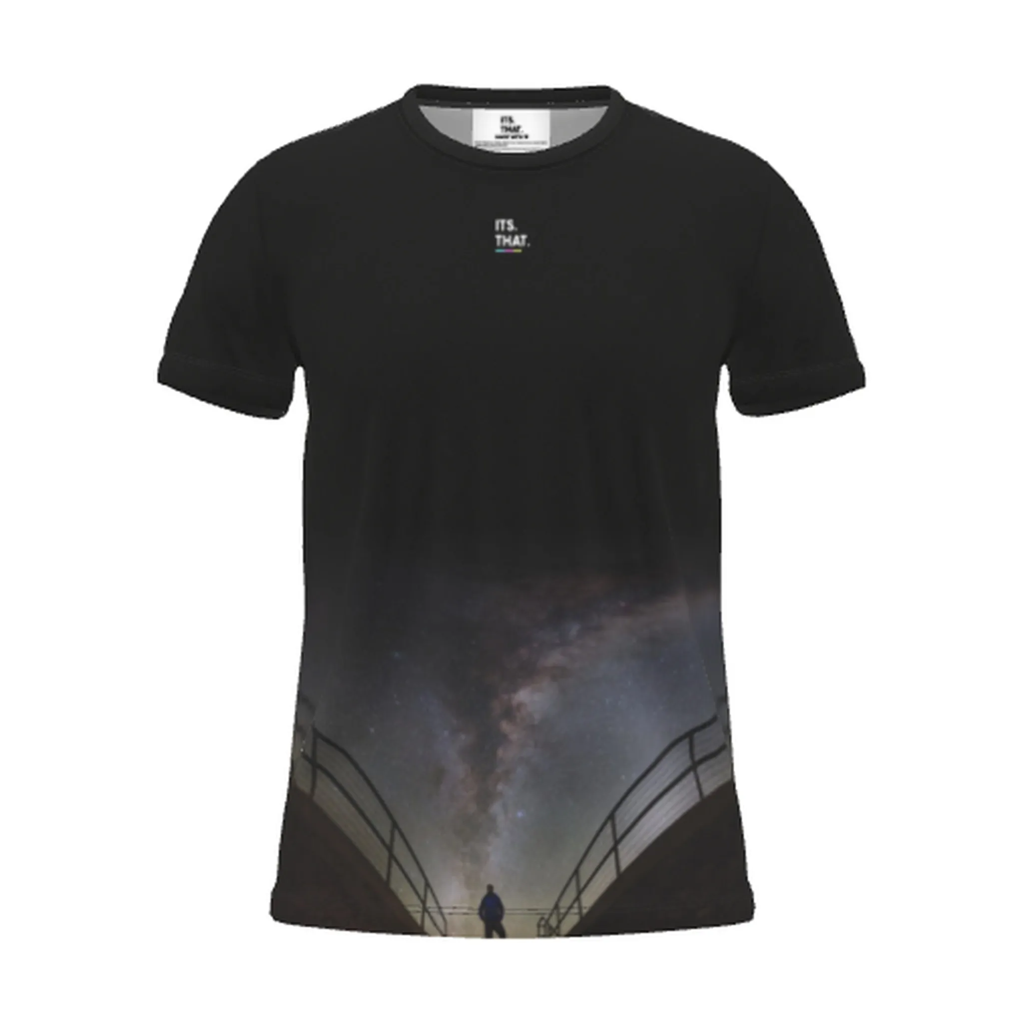 Its.That. Residencia Milky Way 360 Wrap Tee, front view